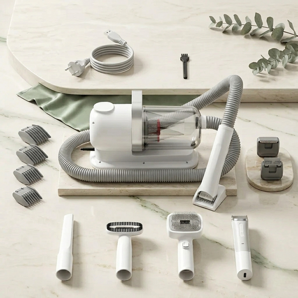 Canisly™ GroomVac – 5‑in‑1 Haustierpflege