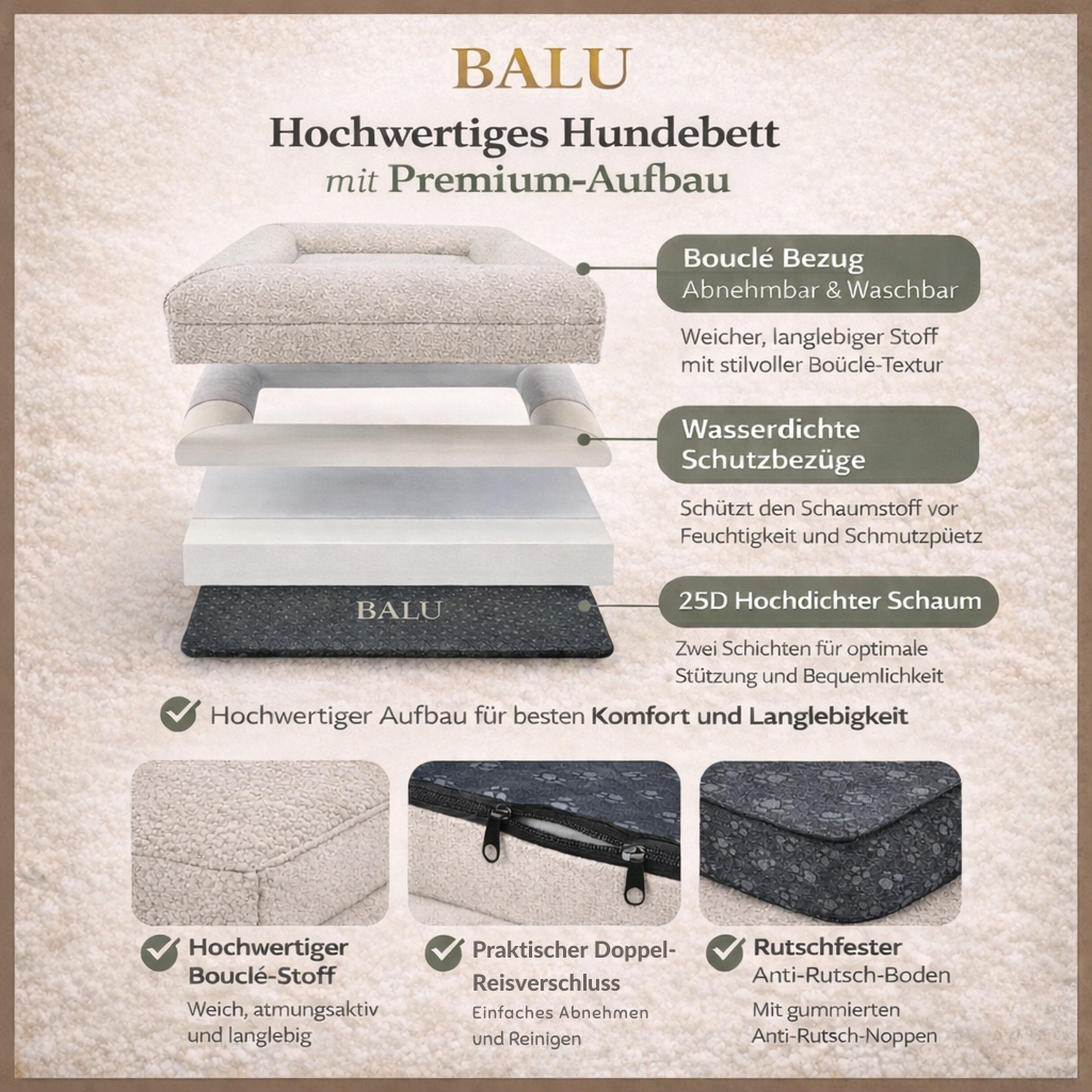 Balu Premium Design-Hundesofa