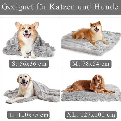SERENO Flauschige Wohlfühldecke für Hunde