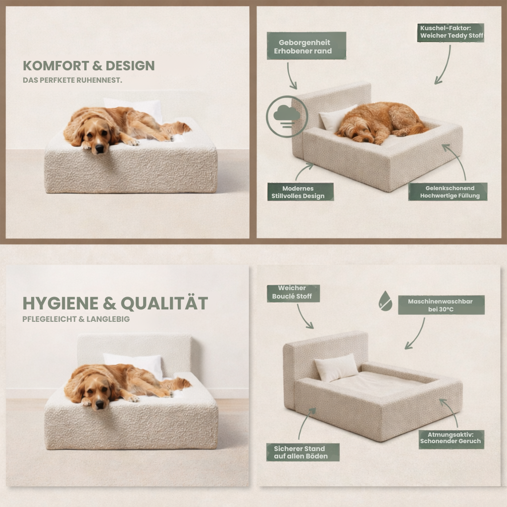 LUMORA Orthopädisches Hundebett