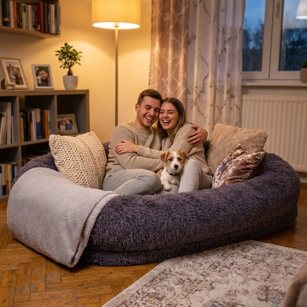 BONDED Mensch-Hund-Kuschelbett