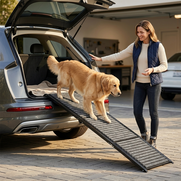 AURI Hunderampe für sanftes Einsteigen
