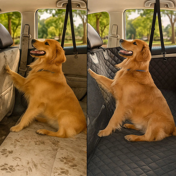 VOYAGE Gepolsterte Autoschondecke für Hunde