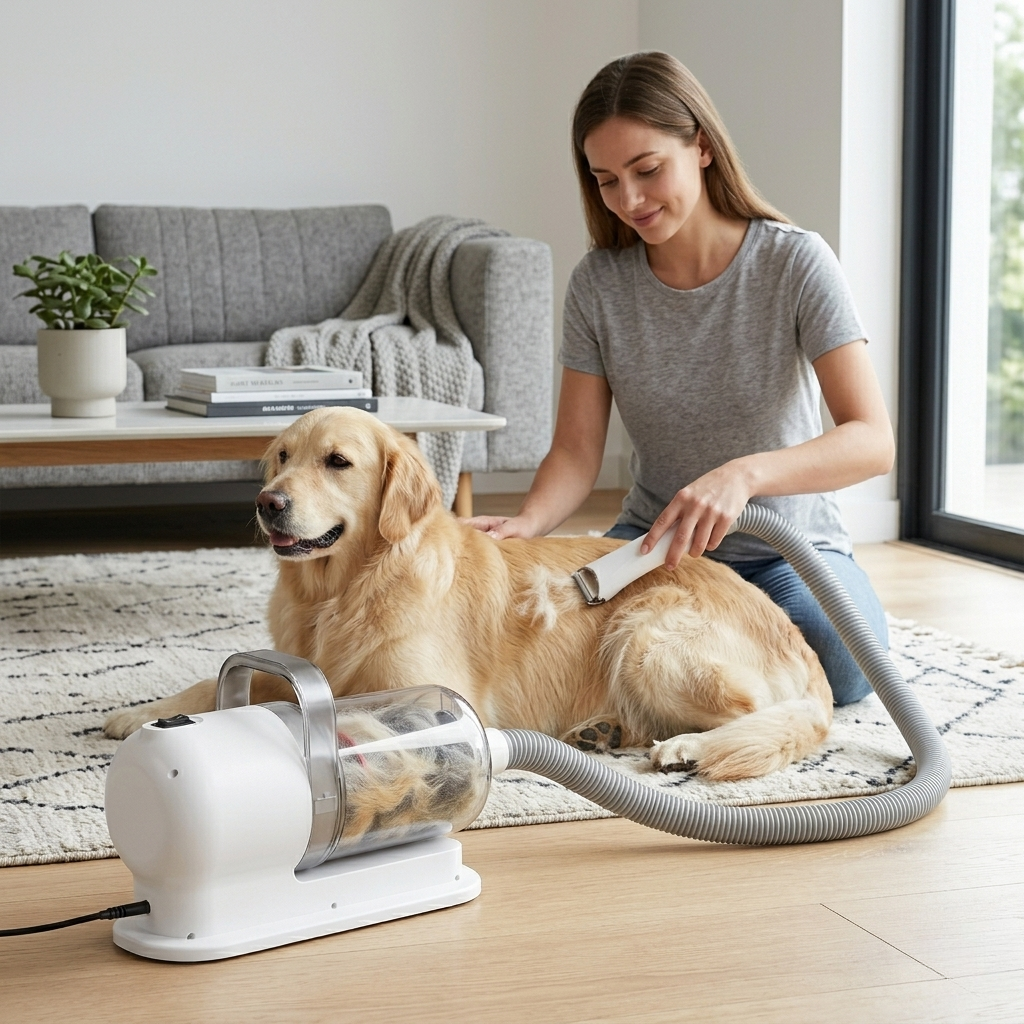 Canisly™ GroomVac – 5‑in‑1 Haustierpflege