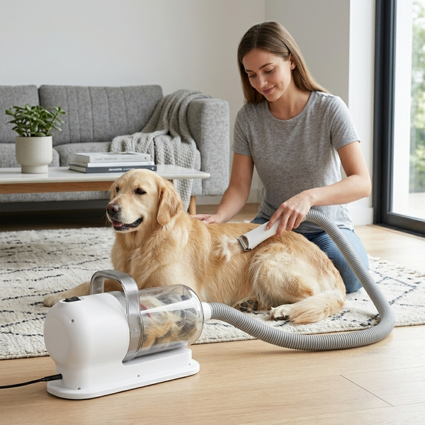 Canisly™ GroomVac – 5‑in‑1 Haustierpflege