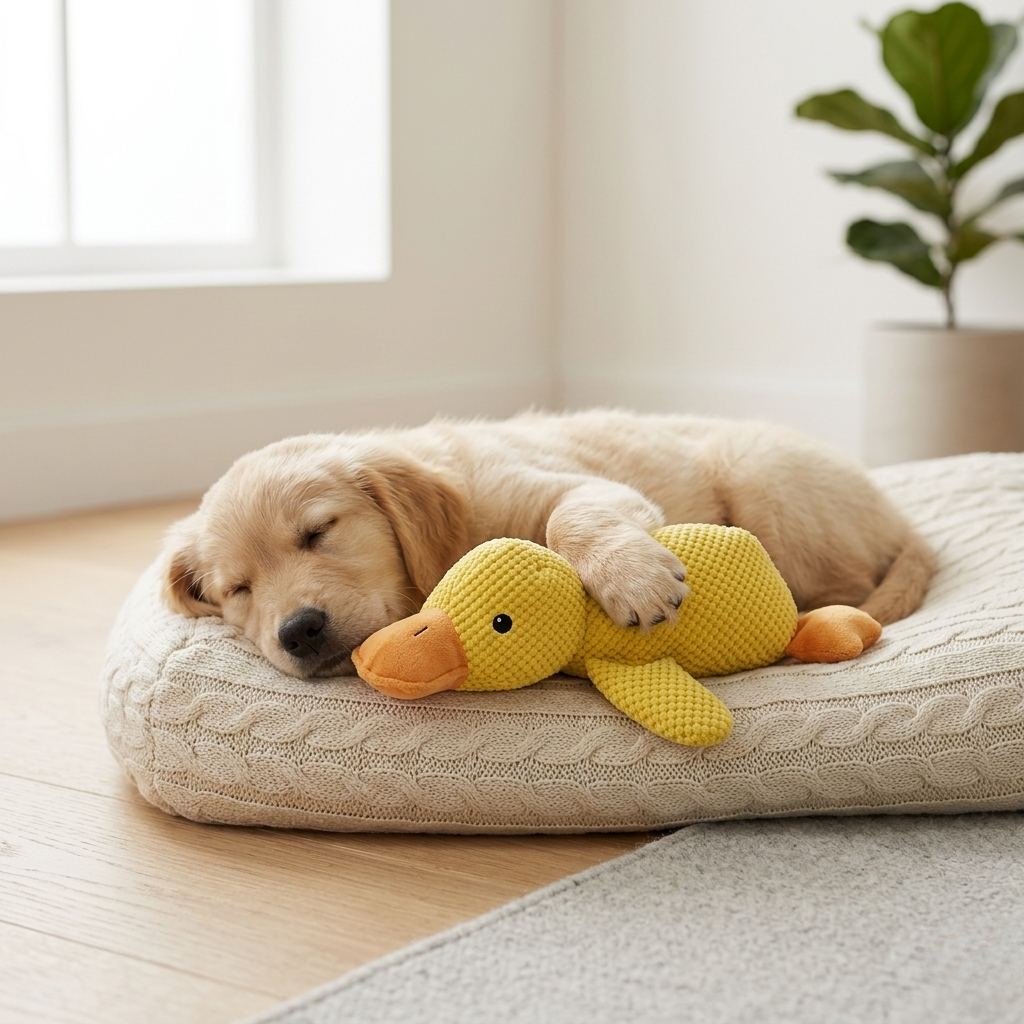 Quacky – Beruhigende Kauspielzeug-Ente