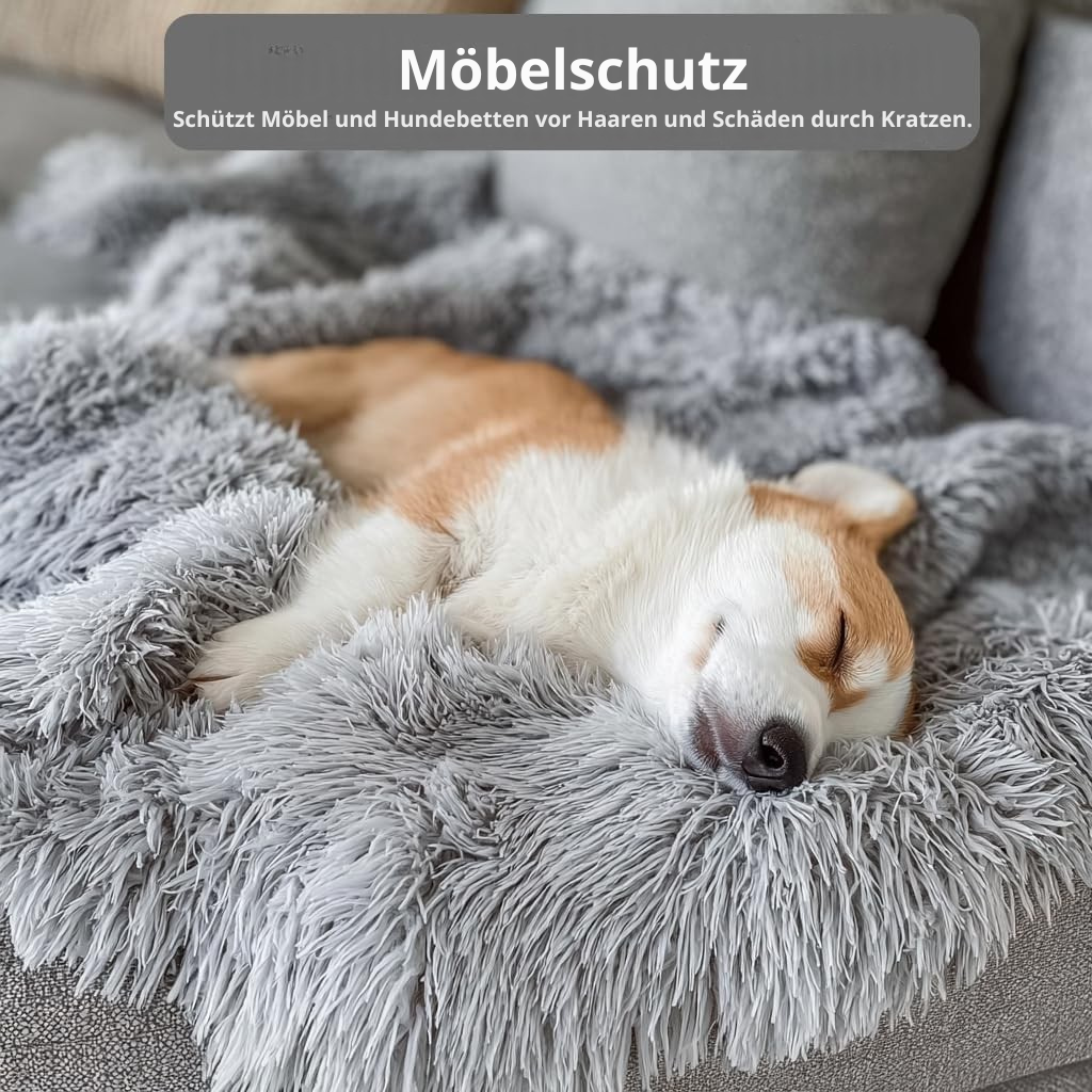 SERENO Flauschige Wohlfühldecke für Hunde